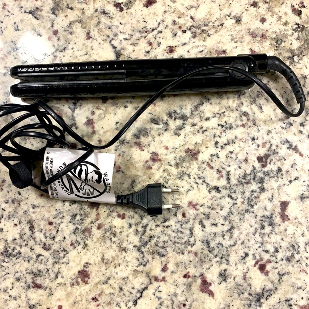 Hair straightener / curling tool (European plug)